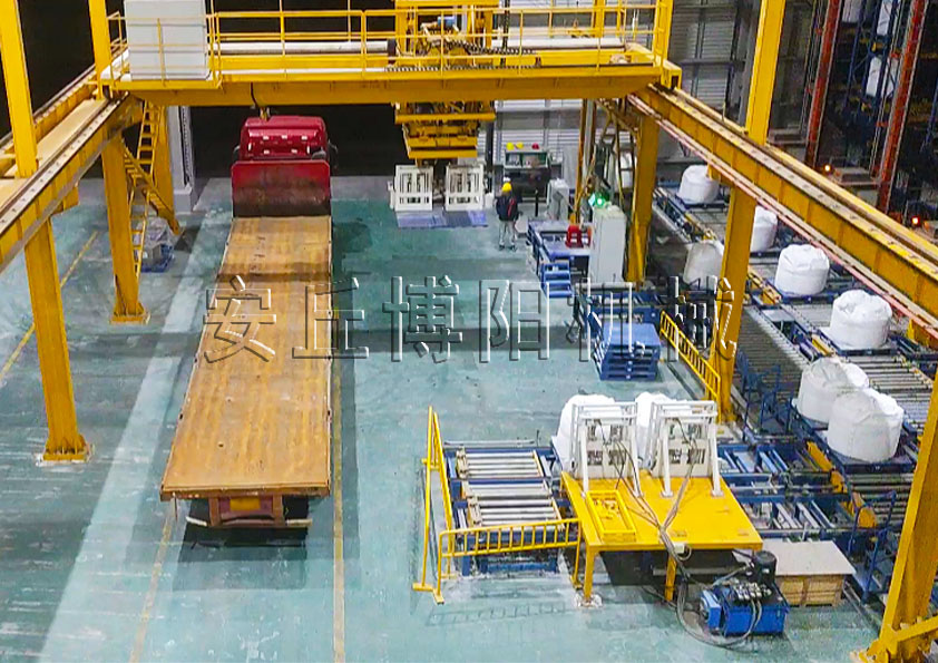 氯酸鈉全自動(dòng)噸袋裝車機(jī)主要機(jī)構(gòu)和工作流程是什么？